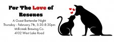 For the Love of Rescues Guest Bartending Event
